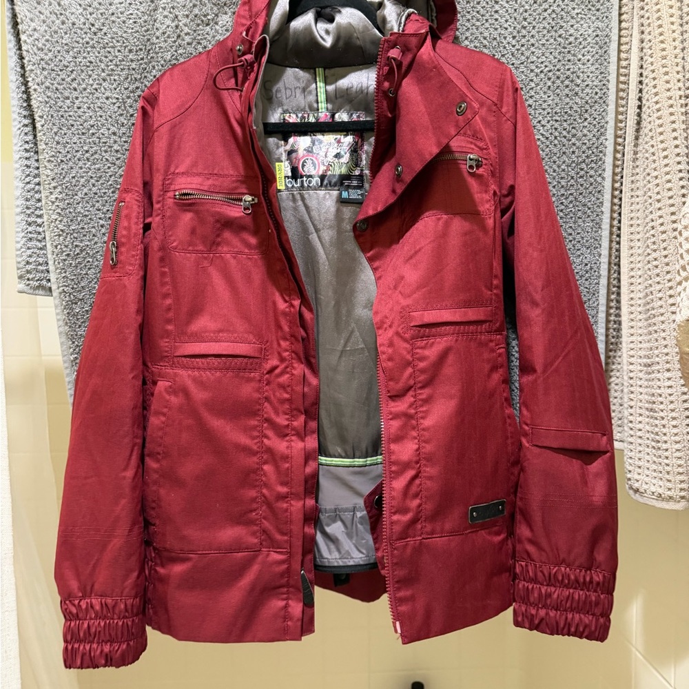 Burton Jacket Coat
Burgundy Maroon